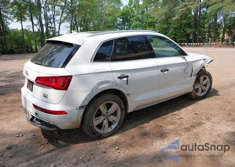 2018 Audi Q5 2.0T Tech Premium z USA, uszkodzony, nr VIN WA1BNAFY1J2240493